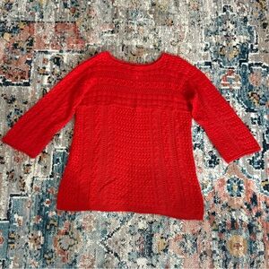 Ruby Rd 3/4 Sleeve Sweater